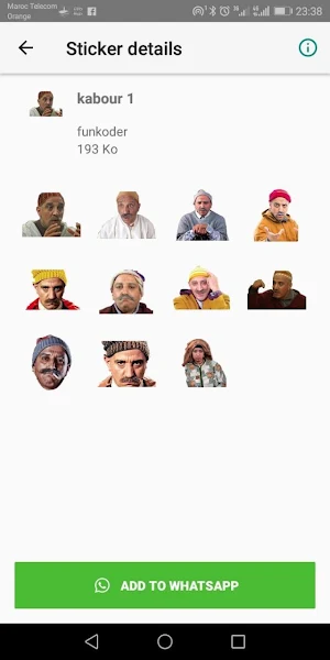Maroc Stickers- WAStickerApps Screenshot 2