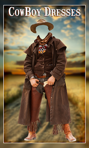 Cowboy photo dresses Screenshot 2