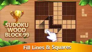 Sudoku Wood Block 99 Screenshot 0