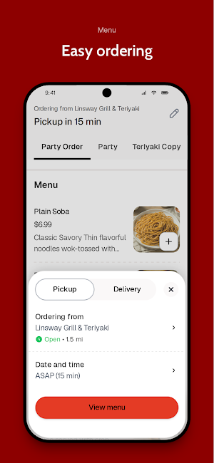 Linsway Grill & Teriyaki Screenshot 2