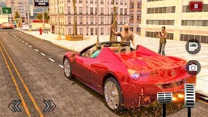 Crime Cars Mafia Street Driver War: Gangster Games Screenshot 1
