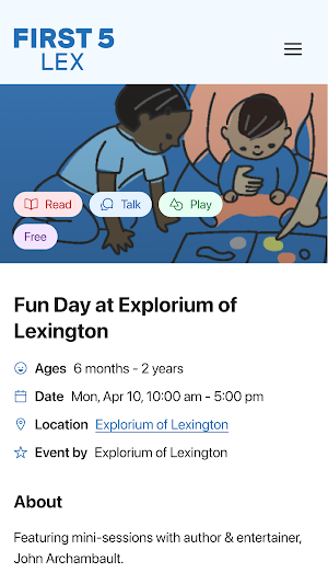 First 5 Lex - FCPS Screenshot 2