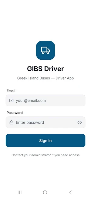GIBS Driver Screenshot 1