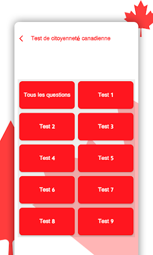 Test de citoyenneté canadienne screenshot 2