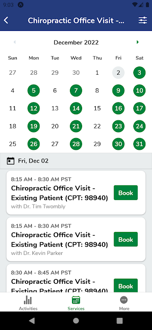 Irvine Spine and Sport Screenshot 1