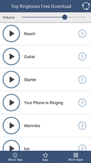 Top Ringtones Free Download Screenshot 1