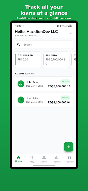 LenderApp - Loan Tracker Screenshot 0