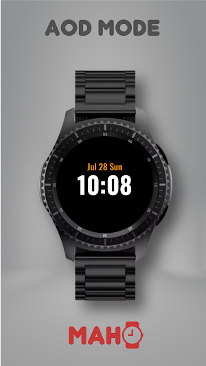 MAHO001 Wear OS Watch Face Screenshot 3