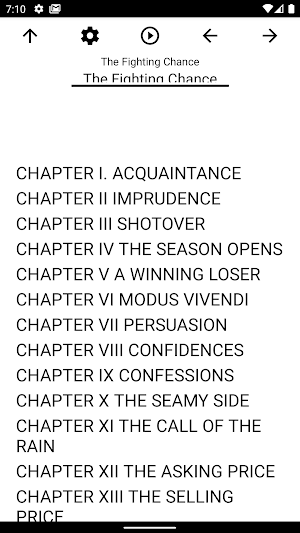 Book, The Fighting Chance Screenshot 0