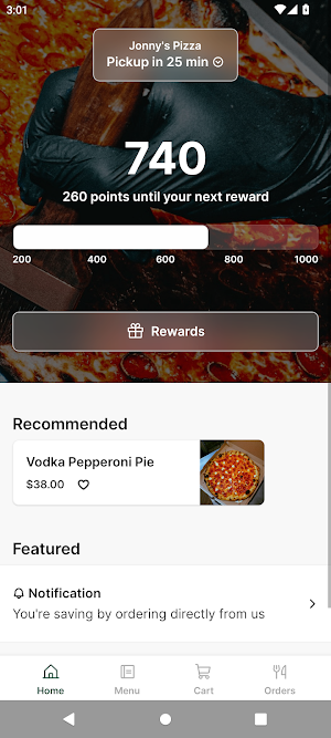 Jonny's Pizza Screenshot 0