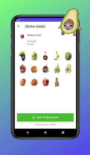 Stickers Cats - WASticker Screenshot 1