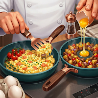 Kitchen Set Time Cooking Games
