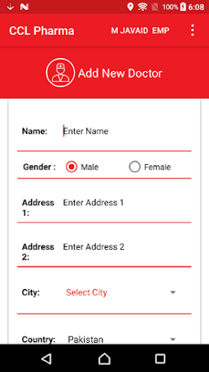 CCL CRM Call Execution Screenshot 2