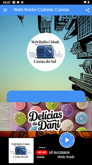 Web Radio Cidade Caxias do Sul Screenshot 2