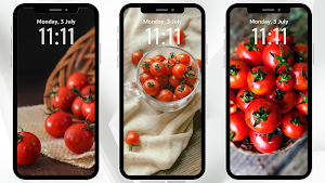 Tomato Aesthetic Wallpaper Screenshot 1