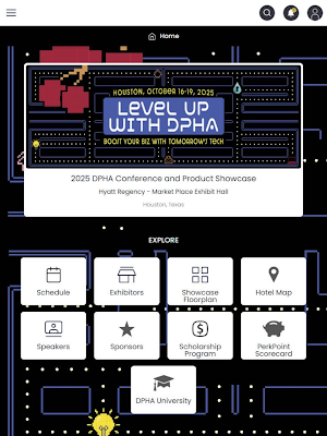 DPHA Conference Screenshot 3