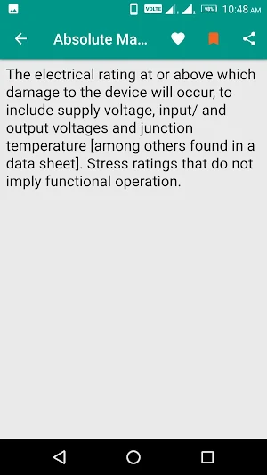 Electronics Dictionary Screenshot 2