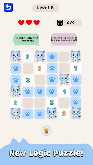 Cat Trail: Sudoku Logic Puzzle Screenshot 0