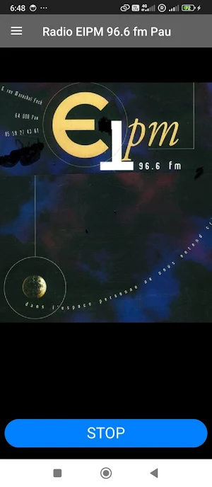 Radio EIPM 96.6 fm Pau Screenshot 1