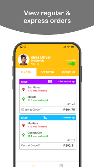 S&A Express Driver Screenshot 1