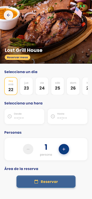 Reservadito Screenshot 3