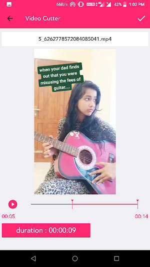 Viditor - video editor #MadeInBharat Screenshot 2