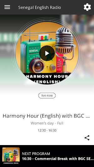 Senegal English Radio Screenshot 0