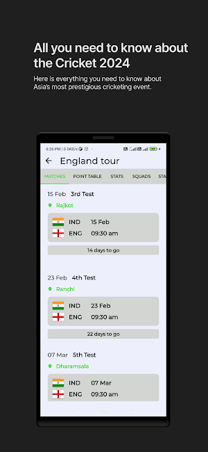 Cric Lion - Live Score App Screenshot 0
