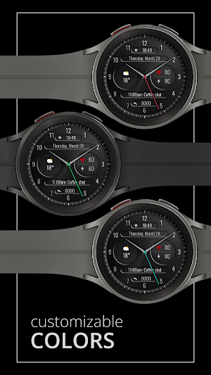 DADAM70 Analog Watch Face Screenshot 1