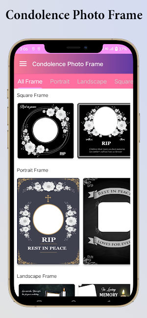 Condolence Photo Frame Screenshot 0