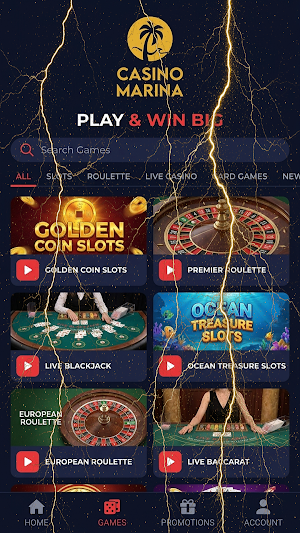 Marina Casino Screenshot 0