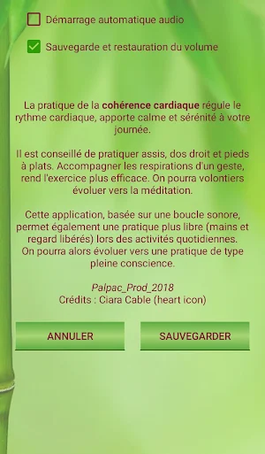 Cohérence cardiaque Screenshot 2