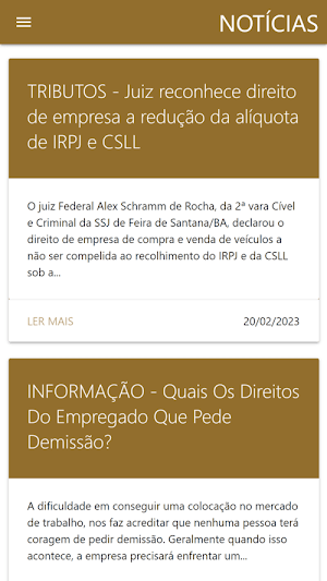 Escritório Central Contábil Screenshot 2
