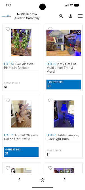 North Georgia Auction Company Screenshot 1
