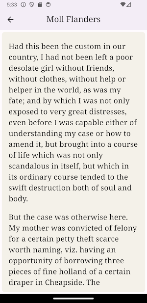 Moll Flanders Screenshot 3