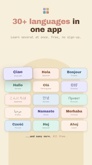 Vorelo: Flashcards & Speaking Screenshot 1