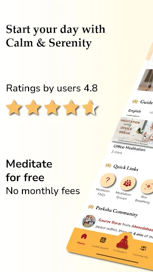Preksha Meditation Screenshot 0