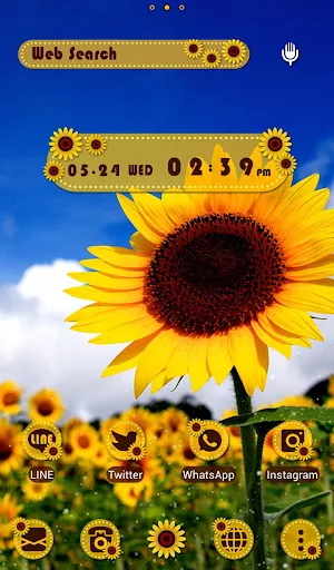 Summer Wallpaper Sunflowers Screenshot 0