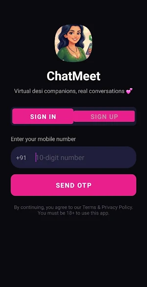Chat Meet Screenshot 0