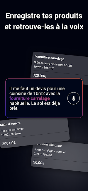 Rappidos - Devis et Facture IA Screenshot 3