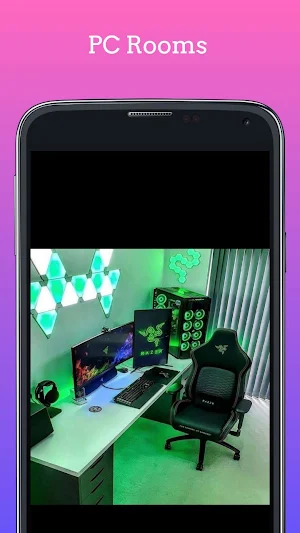 Game rooms designs , pc rooms Screenshot 2