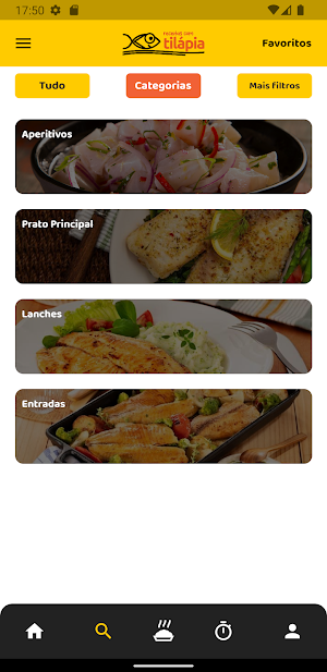 Receitas com Tilápia Screenshot 2