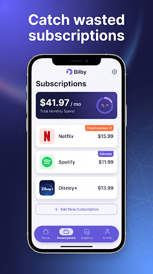 Bilby: Bill Organizer Reminder Screenshot 2