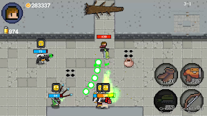 Tiny Warrior - Pixel Gun Screenshot 1