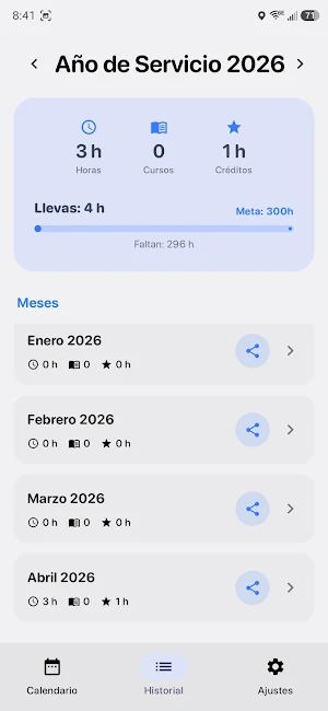 Service Report Screenshot 1