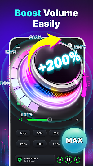 Volume Booster Sound Launcher Screenshot 1