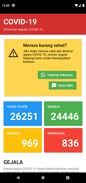 RSUD Provinsi NTB Mobile Screenshot 0