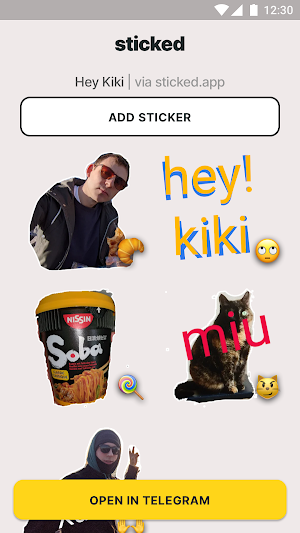 Sticked — your wicked Telegram stickers Screenshot 1