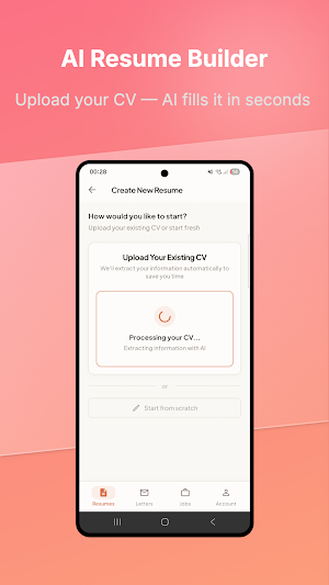 AI Resume Builder & CV Maker Screenshot 0