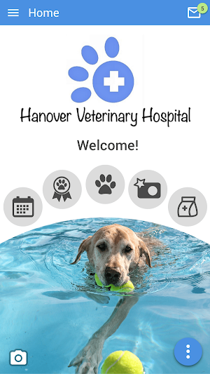 Hanover Veterinary Hospital Screenshot 0